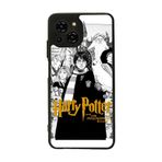 BG AKSESUAR Reeder S23 Pro Max ile Uyumlu Kılıf, Harry Potter Baskılı, Mat Siyah, Yumuşak Silikon, Şok Emici