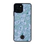 BG AKSESUAR Reeder S23 Pro Max ile Uyumlu Scooby Doo Tasarımlı Glossy Premium Kılıf, Yeşil-Mavi