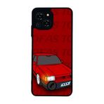 BG AKSESUAR Reeder S23 Pro Max ile Uyumlu Tofas Tasarımlı Glossy Premium Kılıf, Kırmızı