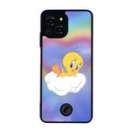 BG AKSESUAR Reeder S23 Pro Max ile Uyumlu Tweety Tasarımlı Glossy Premium Kılıf