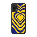 BG AKSESUAR Samsung Galaxy A13 Uyumlu Kılıf, Mat Siyah, Yumuşak Silikon, Koruyucu, Şok Emici, Fenerbahçe Deseni