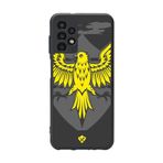 BG AKSESUAR Samsung Galaxy A13 Uyumlu Mat Siyah Kılıf, Yumuşak Silikon, Koruyucu, Şok Emici, Fenerbahçe Baskılı
