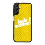BG AKSESUAR Samsung Galaxy A14 ile Uyumlu LouisVuitton Desenli Siyah Kılıf, Yumuşak Silikon, Koruyucu, Şok Emici Kapak