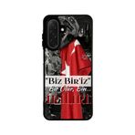 BG AKSESUAR Samsung Galaxy A36 ile Uyumlu Göktürkçe Türk Yazılı Mat Siyah Silikon Kılıf, Yumuşak, Koruyucu, Şok Emici