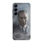 BG AKSESUAR Samsung Galaxy S23 FE ile Uyumlu Kamera Korumalı Silikon Kılıf, HD Baskılı, Mat Yüzey, Tam Kaplama