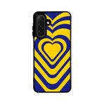 BG AKSESUAR Samsung Galaxy S24 ile Uyumlu Baskılı Telefon Kılıfı, Fenerbahçe Tasarımı, Sarı-Lacivert, Yumuşak Silikon, Şok Emici Koruyucu Kapak