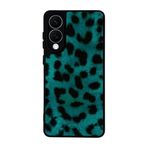 BG AKSESUAR Samsung Galaxy S25 Edge Uyumlu Kılıf, Leopar Desenli, Yumuşak Silikon, Koruyucu, Şok Emici Kapak, Siyah
