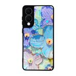 BG AKSESUAR Samsung Galaxy S25 Edge Uyumlu Kılıf, Yumuşak Silikon, Koruyucu, Şok Emici, SoloCicek Baskılı, Siyah