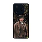 BG AKSESUAR Tecno Camon 30 Pro ile Uyumlu Mustafa Kemal Atatürk Tasarımlı Glossy Premium Kılıf, Siyah