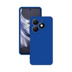 BG AKSESUAR Tecno Spark 20 Pro ile Uyumlu Kılıf, Kamera Korumalı, Silikon Rubber, Mavi