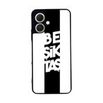 BG AKSESUAR Tecno Spark GO 2 ile Uyumlu Kılıf, Beşiktaş19G1, Yumuşak Silikon, Koruyucu, Şok Emici Kapak, Siyah