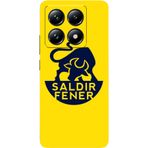BG AKSESUAR Xiaomi 14T Pro ile Uyumlu Fenerbahçe Taraftar Desenli Telefon Kılıfı, Darbeye Dayanıklı, Sarı