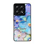 BG AKSESUAR Xiaomi Mi 14T ile Uyumlu Siyah Kılıf, Yumuşak Silikon, Koruyucu, Şok Emici, SoloCicek Tasarım