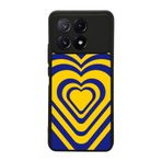BG AKSESUAR Xiaomi Poco X6 Pro ile Uyumlu Kılıf, Fenerbahçe Tasarımı, Sarı-Lacivert, Siyah, Silikon, Şok Emici