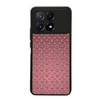 BG AKSESUAR Xiaomi Poco X6 Pro ile Uyumlu Kılıf, LouisVuitton Desenli, Siyah, Yumuşak Silikon, Koruyucu, Şok Emici