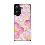 BG AKSESUAR Xiaomi Poco X7 Pro Uyumlu Mat Siyah Kılıf, Yumuşak Silikon, Koruyucu, Şok Emici, SoloCicek Baskılı