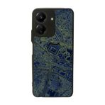 BG AKSESUAR Xiaomi Redmi 13C Uyumlu Mat Siyah Kılıf, Fenerbahçe Baskılı, Yumuşak Silikon, Şok Emici