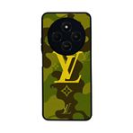 BG AKSESUAR Xiaomi Redmi 14C ile Uyumlu Kılıf, LouisVuitton Tasarım, Siyah, Yumuşak Silikon, Koruyucu, Şok Emici