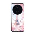 BG AKSESUAR Xiaomi Redmi 14C Uyumlu Baskılı, Mat Siyah, Yumuşak Silikon, Koruyucu, Şok Emici Kapak, Eyfel Manzarası