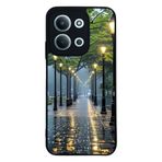 BG AKSESUAR Xiaomi Redmi 15C ile Uyumlu Baskılı, Mat Siyah, Yumuşak Silikon, Koruyucu, Şok Emici Kapak Kılıf, Doğa Manzara