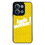 BG AKSESUAR Xiaomi Redmi 15C ile Uyumlu Kılıf, LouisVuitton Tasarım, Siyah, Yumuşak Silikon, Koruyucu