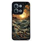 BG AKSESUAR Xiaomi Redmi 15C ile Uyumlu Kılıf, Manzara Baskılı, Siyah, Yumuşak Silikon, Şok Emici