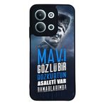 BG AKSESUAR Xiaomi Redmi 15C ile Uyumlu Siyah Kılıf, Mustafa Kemal Atatürk Baskılı, Yumuşak Silikon, Şok Emici