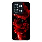 BG AKSESUAR Xiaomi Redmi 15C ile Uyumlu Türk Bayrağı Baskılı Siyah Silikon Kılıf, Şok Emici Koruyucu Kapak