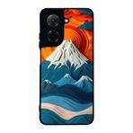 BG AKSESUAR Xiaomi Redmi A5 ile Uyumlu Kılıf, Manzara Baskılı, Siyah, Yumuşak Silikon, Koruyucu, Şok Emici