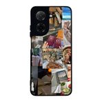 BG AKSESUAR Xiaomi Redmi A5 ile Uyumlu Siyah Kılıf, Manzara Baskılı, Yumuşak Silikon, Koruyucu, Şok Emici Kapak