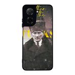 BG AKSESUAR Xiaomi Redmi A5 ile Uyumlu Siyah Kılıf, Yumuşak Silikon, Koruyucu, Şok Emici, Atatürk Baskılı