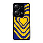 BG AKSESUAR Xiaomi Redmi Note 13 Pro 4G ile Uyumlu Fenerbahçe Tasarımlı Mat Siyah Kılıf, Silikon, Koruyucu, Şok Emici
