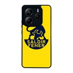 BG AKSESUAR Xiaomi Redmi Note 14 5G ile Uyumlu Fenerbahçe Baskılı Kılıf, Yumuşak Silikon, Koruyucu, Şok Emici, Sarı-Lacivert
