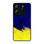 BG AKSESUAR Xiaomi Redmi Note 14 5G ile Uyumlu Kılıf, Fenerbahçe Tasarımlı, Sarı-Lacivert, Mat Siyah, Yumuşak Silikon, Şok Emici