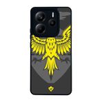 BG AKSESUAR Xiaomi Redmi Note 14 ile Uyumlu Fenerbahçe Baskılı Kılıf, Siyah, Yumuşak Silikon, Şok Emici