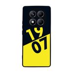 BG AKSESUAR Xiaomi Redmi Note 14 Pro 4G ile Uyumlu Kılıf, Fenerbahçe Baskılı, Yumuşak Silikon, Koruyucu, Şok Emici, Sarı-Lacivert, Siyah