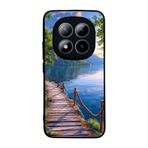 BG AKSESUAR Xiaomi Redmi Note 15 Pro ile Uyumlu Doğa Manzara Baskılı, Mat Siyah, Yumuşak Silikon, Şok Emici Koruyucu Kılıf