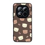 BG AKSESUAR Xiaomi Redmi Note 15 Pro ile Uyumlu Oyuncak Ayıcık Baskılı, Mat Siyah, Yumuşak Silikon, Şok Emici Koruyucu Kılıf