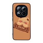 BG AKSESUAR Xiaomi Redmi Note 15 Pro Plus ile Uyumlu Oyuncak Ayıcık Baskılı, Silikon, Şok Emici Koruyucu Kılıf, Beige