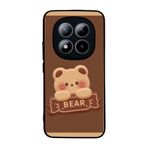 BG AKSESUAR Xiaomi Redmi Note 15 Pro Plus ile Uyumlu Oyuncak Ayıcık Tasarımlı, Silikon, Mat Siyah, Şok Emici Koruyucu Kılıf