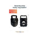 Bg Store Bluetooth Hoparlör Taşınabilir Ses Bombası LED Işıklı Extra Bass Ses Radyolu Speaker Sd Kart-Usb