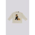 Bg Store Erkek Bebek Beyaz Tshirt - 18 Ay