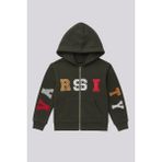 Bg Store Erkek Çocuk Haki Eşofman Üstü - 12 Yaş