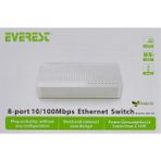 Bg Store ESW-108 8 Port 10/100MBPS Ethernet Switch Hub - 1 TB - 1 GB