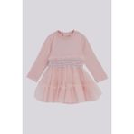 Bg Store Kız Bebek Pembe Elbise - 9 Ay
