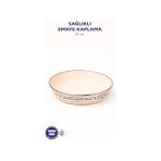Bg Store Mood Emaye Bowl Tabağı - Bowl Kase - Salata Kasesi - Sunum Kasesi - 0,5 x 7 cm