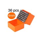 BGA 36 parça sayı ve harf damga seti, 4mm A-Z ve 0-9 alfabe numarası damga aracı 4mm
