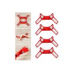 BGA 4 pcs Marangoz köşe birleştirme sabitleme yapıştırma mengenesi 90 ° çerçeve ucu birleştirme kelepçe