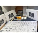 BGM Handpoke Dövme Seti Siyah Renkli Minimal Desenlerle Kendi Tarzını Yarat