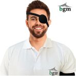 BGM Ortopedik Göz Bandı Korsan Bandı Göz Kapama Bandı - Siyah - Standart